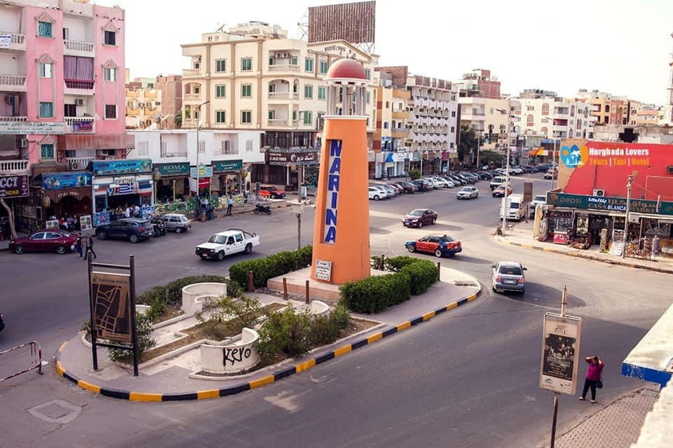 Sakkala district in Hurghada